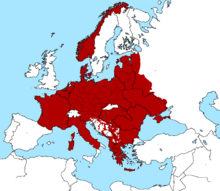 German-occupied Europe, September 1943 Nazi Occupied Europe September 1943 Map.png