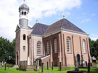 Wildervank Village in Groningen, Netherlands