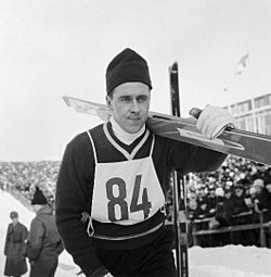 Niilo Halonen Salpausselän Kisoissa 1965.