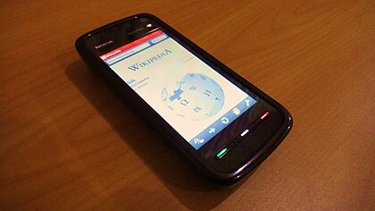 Opera Mobile Classic can be used on smartphones such as the Nokia 5800.