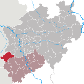 Poziția regiunii Heinsberg