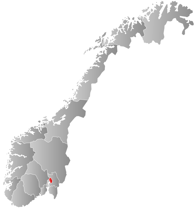 kart norge fylker store