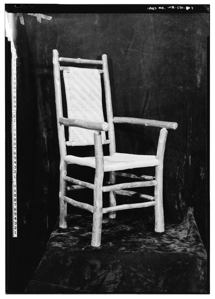 File:OBJECT PHOTOGRAPH, WITH SCALE - Mount Rainier National Park, Rustic Furnishings, Paradise, Pierce County, WA HABS WASH,27-PARA,2-7.tif