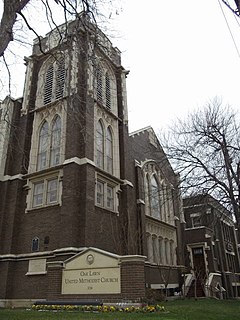 Oak Lawn Methodist Episcopal Church, South church building in Texas, United States of America