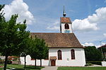 Evangelisch-reformierte Kirche mit Pfarrhäuschen