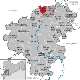 Kaart van Oberwiera