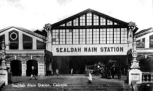 বাংলা: শিয়ালদহ স্টেশন, ১৯০০ English: Sealdah station, 1900