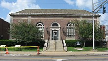 Ehemaliges U.S. Post Office in Elizabethtown, gelistet im NRHP