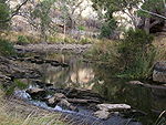 Onkaparinga River at the end of Sundews River Hike