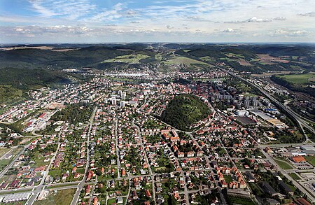 Overhead view of Beroun, Czech Republic, 2010.jpg