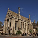 Magdalen College, the New School Room, now New Library Oxford MagdalenCollege NewSchoolRoom SW.jpg