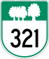 Route 321 shield