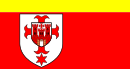 Flagge von Kluczbork Powiat