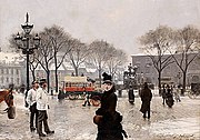 Kongens Nytorv gezien vanuit Hotel d’Angleterre, 1888