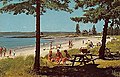 A photo of Pemaquid Beach from the 60's or 70's, shortly after the public purchase from the town.