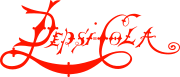 The original stylized Pepsi-Cola wordmark used from 1898 until 1905.