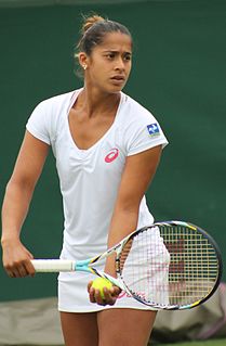 Teliana Pereira Brazilian tennis player