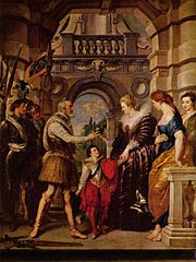 Henri IV transmet la Régence, Pierre Paul Rubens, galerie Médicis