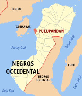 Pulupandan na Negros Ocidental Coordenadas : 10°31'N, 122°48'E