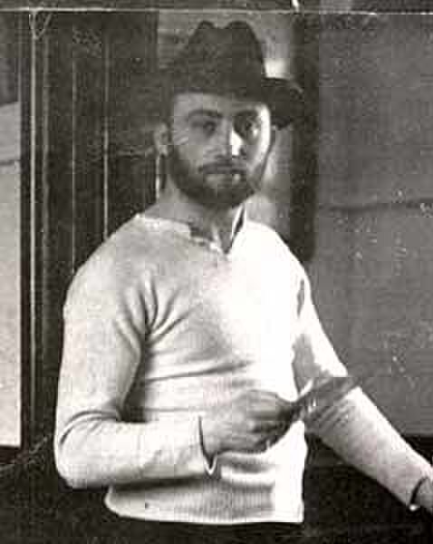 Photograph of David Bomberg, c.1925.