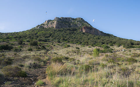 Pic de Vissou, Cabrières, Hérault, France.