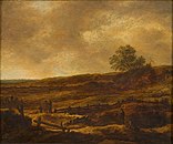 砂丘の風景 (1634) Rijksmuseum Twenthe蔵