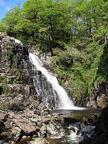 Photograph of Pistyll Cain Pistyll Cain Waterfall - panoramio (1).jpg