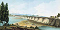 Le Ponte sul Taro (it) à Ponte Taro, frazione de Fontevivo en 1819