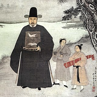 Scholar-official Learned men awarded government positions in Imperial China