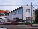 Praha - Strašnice, Průběžná 41, bývalé vinné sklepy Jílovský a spol.