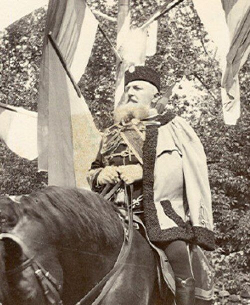 Natalija's father, Colonel Alexander Konstantinović, son of Princess Anka Obrenović