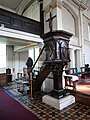 Pulpit in the Church of Saint John, Bethnal Green, completed in 1825. [49]