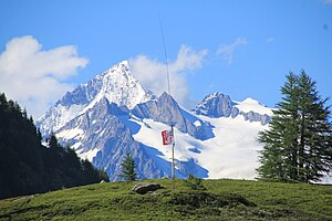 Aletschhorn vom Simplonpass aus gesehen