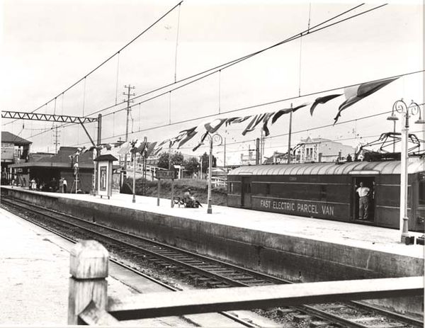 Station in 1954