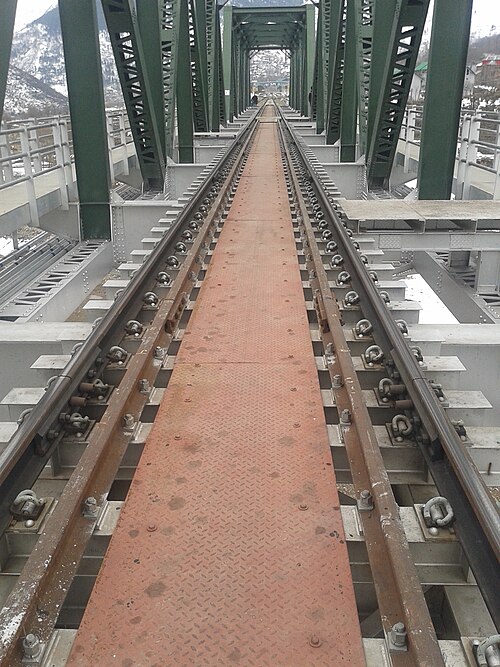 Rail bridge in Banihal