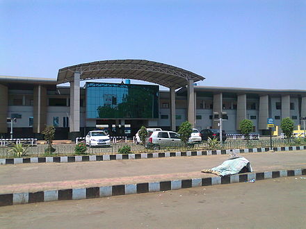 Raipur Railway Station Entrance