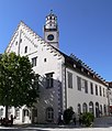 Waaghaus, Süd- und Ostfassade (zur Marktstraße), mit Blaserturm