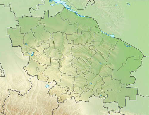 Газопроводи Нафтокумського ГПЗ. Карта розташування: Ставропольський край