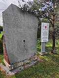 Miniatuur voor Bestand:Road memorial, Brzezina, Gmina Skarbimierz, Poland.jpg