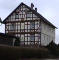 English: Half-timbered building in Nieder-Breidenbach Hauptstrasse 6, Romrod, Hesse, Germany