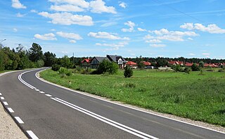 Stare Grochale Village in Masovian Voivodeship, Poland