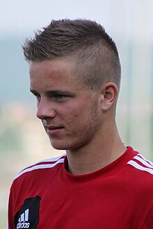 colour headshot photograph of Jakub Hronec aged 21