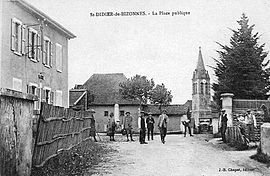 Saint-Didier-de-Bizonnes zu Beginn des 20. Jahrhunderts