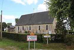 Saint-Léonard Church in Saint-Léonard-des-Parcs