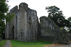 The Gatehouse of St Quentin's Castle Saint Quentin's castle, Llanblethian - geograph.org.uk - 547195.jpg