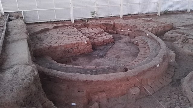 Remains of a house at the Cerro de San Vicente Archaeological Park (c. 800–400 BC), a hamlet assigned to the Early Iron Age