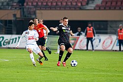 Salim Khelifi (L), Muhamed Demiri (R) - Lausanne Sport vs.  FC Thun - 22.10.2011.jpg