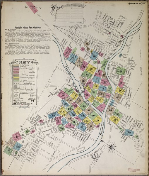 File:Sanborn Fire Insurance Map from Binghamton, Broome County, New York. LOC sanborn05775 003-1.tif