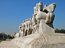 Das Bandeirantes-Monument