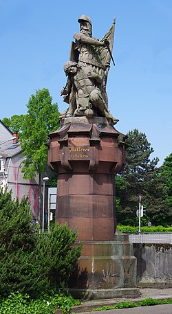Малтерер-Статуя на мост Швабенторбрюке, Фрайбург